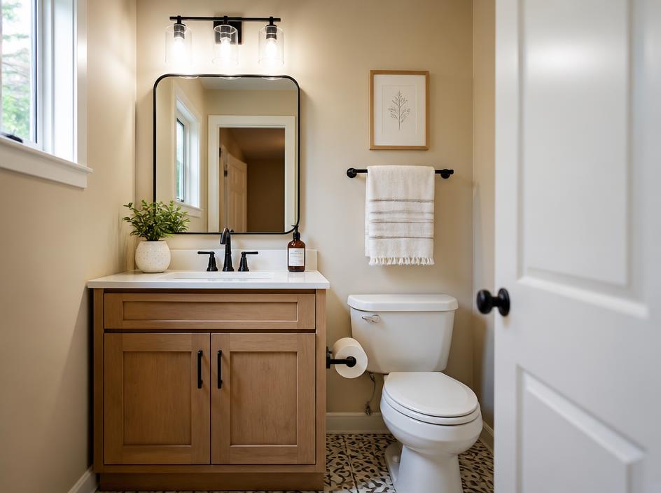Powder Room Update